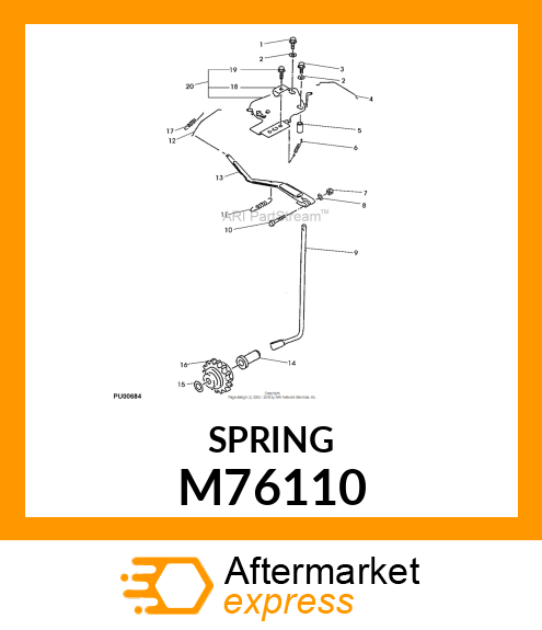 SPRING M76110