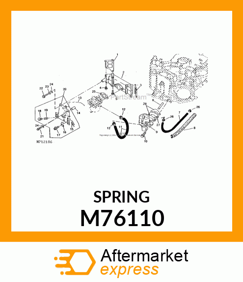 SPRING M76110