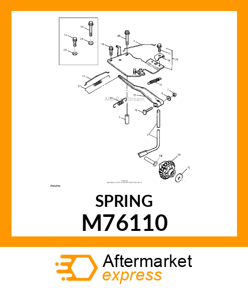 SPRING M76110