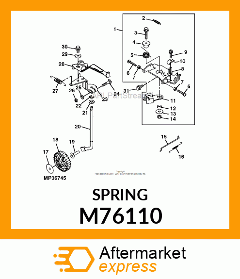 SPRING M76110