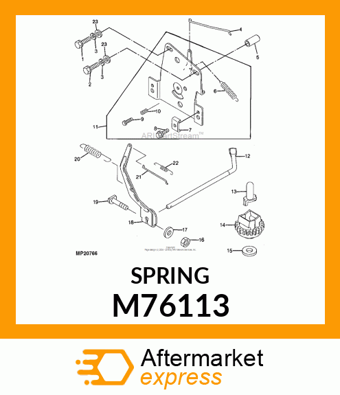 SPRING, GOVERNOR M76113