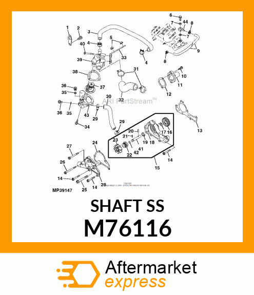 SHAFT SS M76116