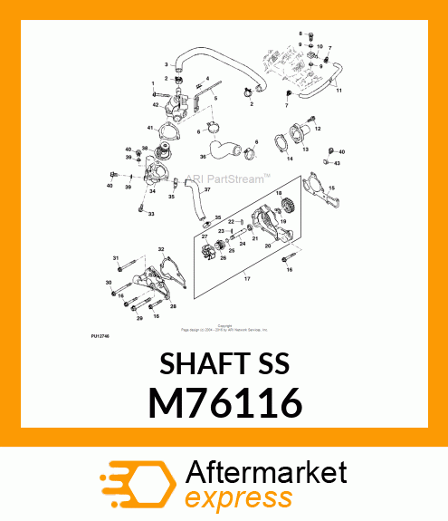 SHAFT SS M76116