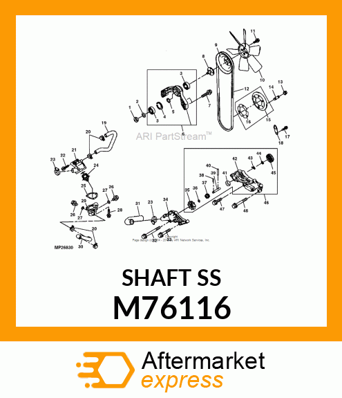 SHAFT SS M76116