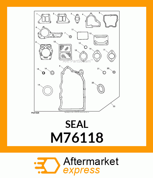 SEAL, OIL M76118