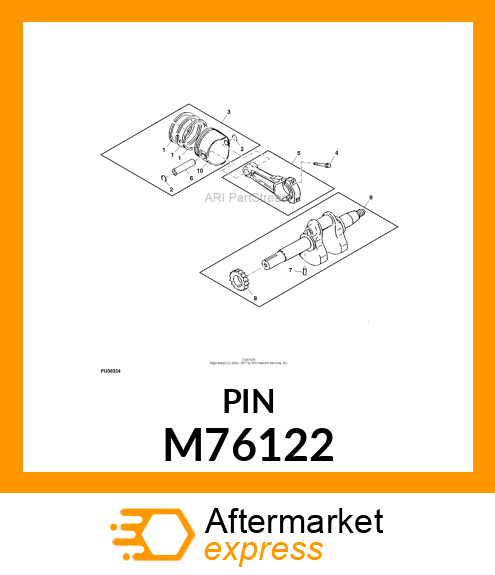 PIN, DOWEL M76122