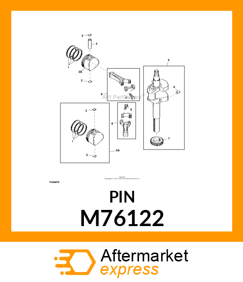 PIN, DOWEL M76122