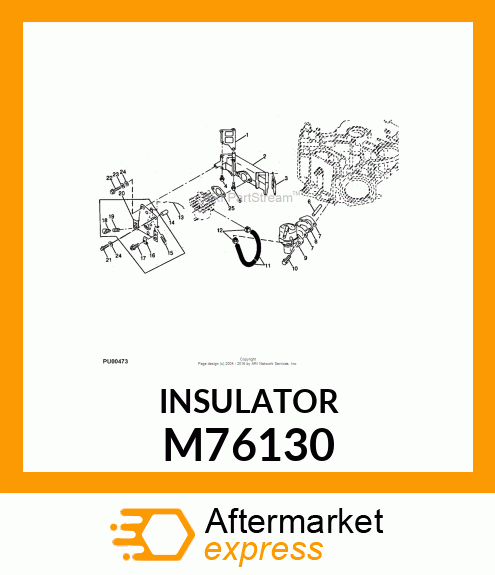 INSULATOR M76130