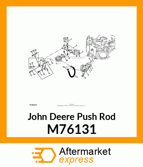 ROD, PUSH M76131