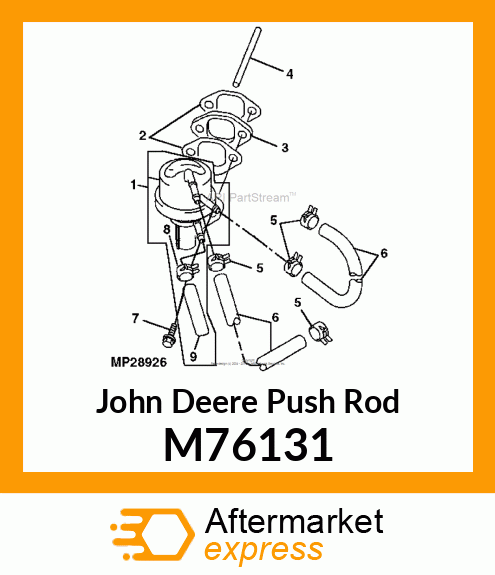 ROD, PUSH M76131