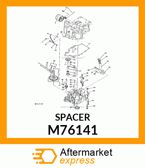 ROTOR, PUMP M76141