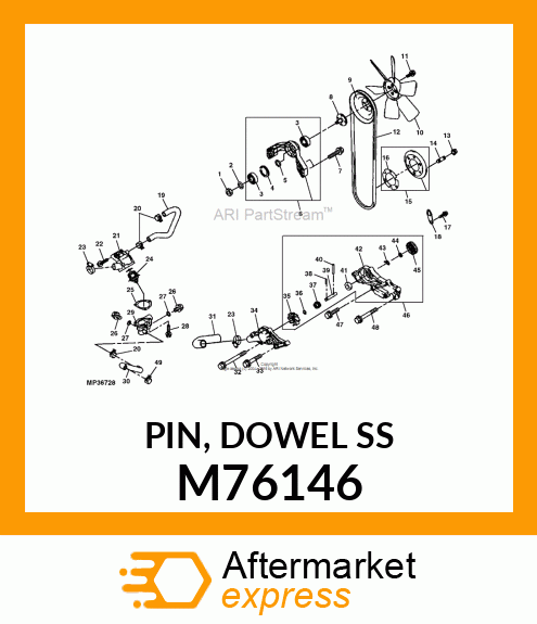 PIN, DOWEL SS M76146