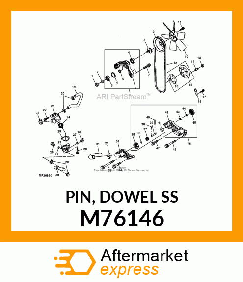 PIN, DOWEL SS M76146