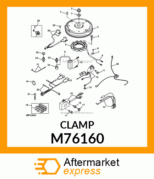 Clamp M76160