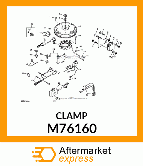 Clamp M76160