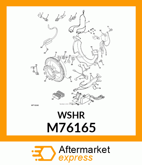 WASHER M76165