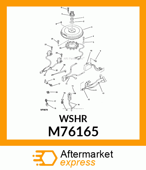 WASHER M76165