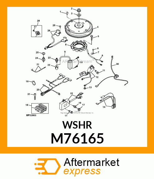 WASHER M76165