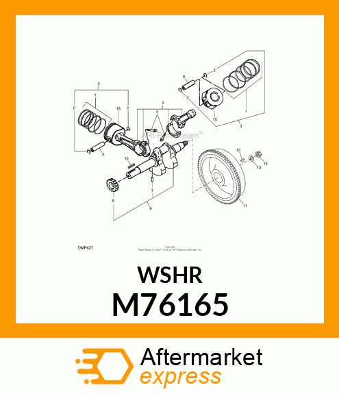 WASHER M76165