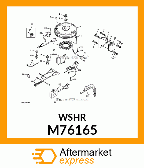 WASHER M76165