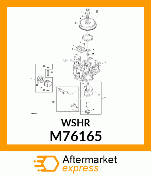 WASHER M76165