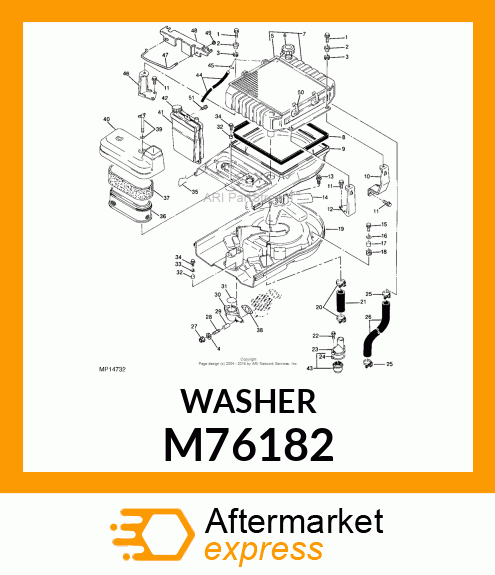 WASHER M76182