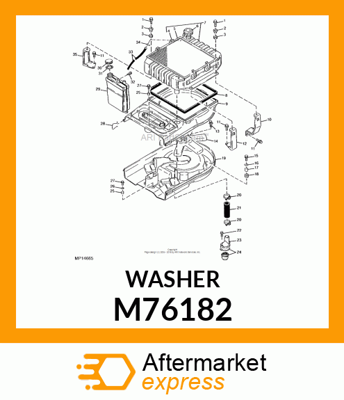 WASHER M76182