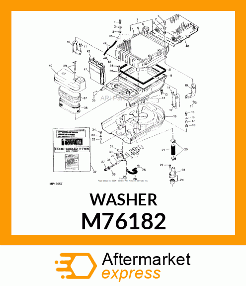 WASHER M76182