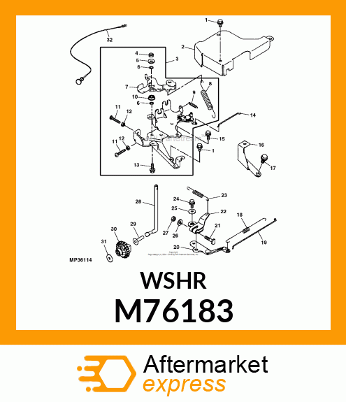 WASHER M76183