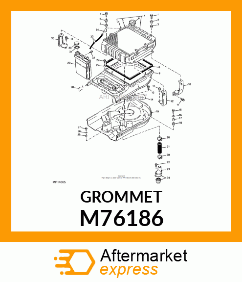 GROMMET M76186