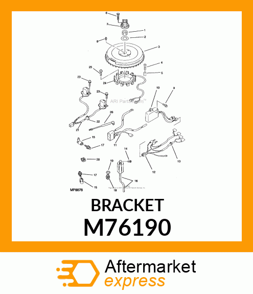 BRACKET M76190