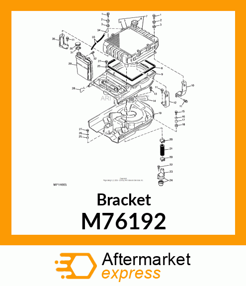 Bracket M76192