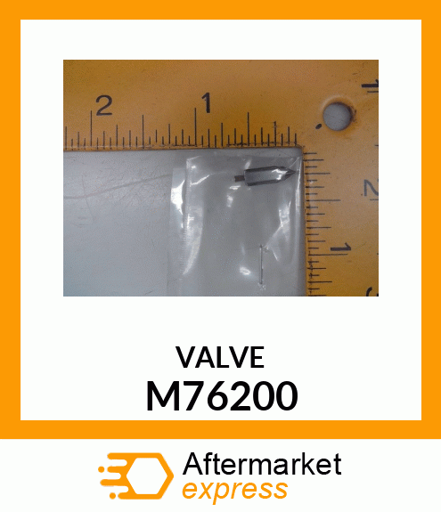 VALVE, NEEDLE M76200