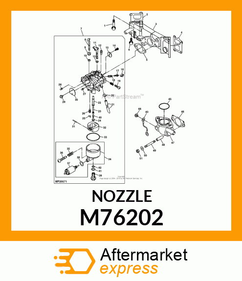 NOZZLE M76202