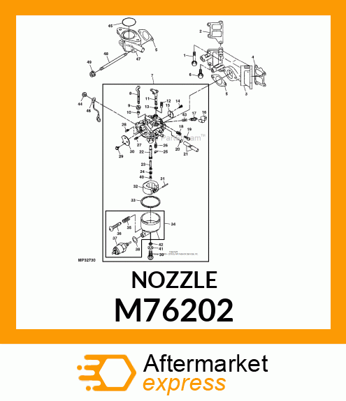 NOZZLE M76202