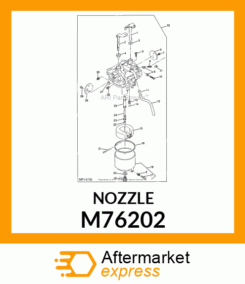 NOZZLE M76202