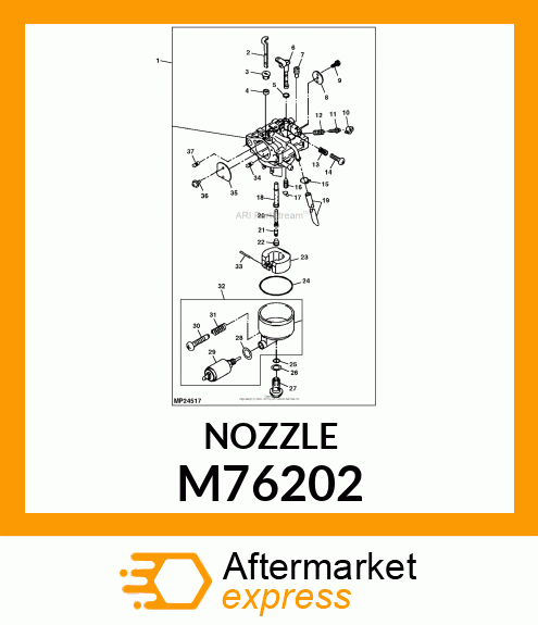 NOZZLE M76202