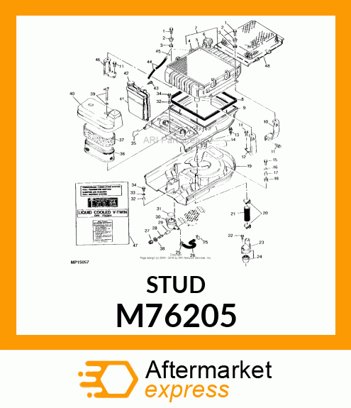 Stud M76205