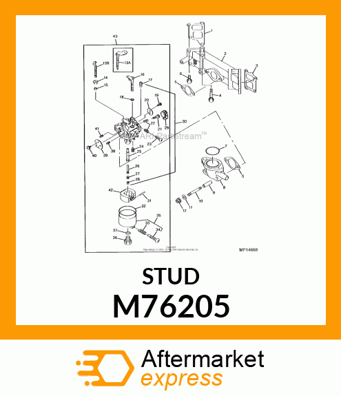 Stud M76205