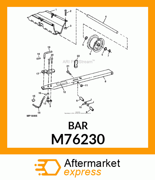 LOCK BAR M76230