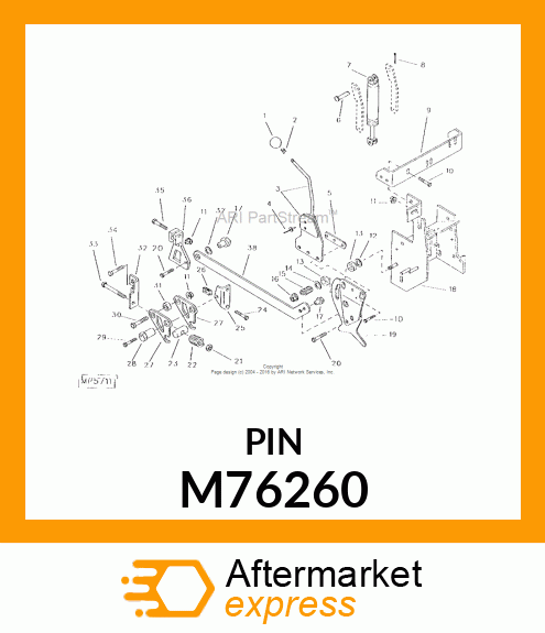 Pin Fastener M76260