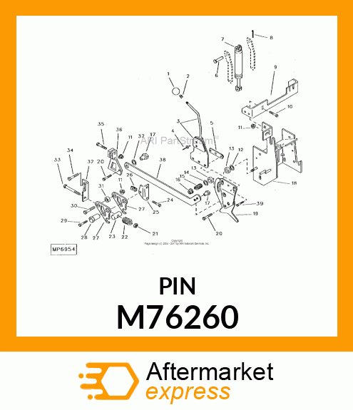 Pin Fastener M76260