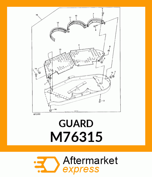 Leaf Mulcher - MULCHER, LEAF CRACKER LH M76315