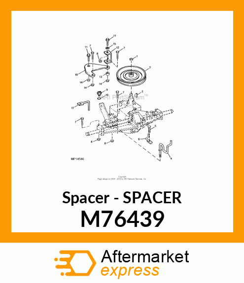 Spacer M76439