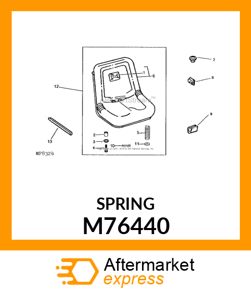 SPRING M76440