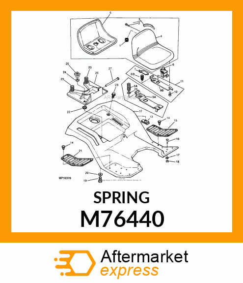 SPRING M76440