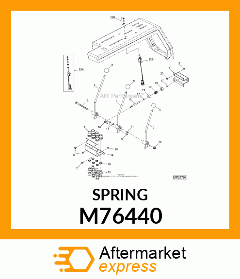 SPRING M76440