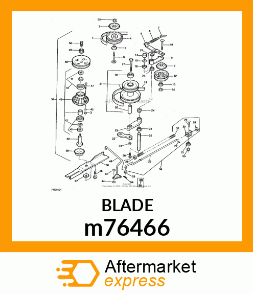 BLADE, HIGH LIFT (48") m76466