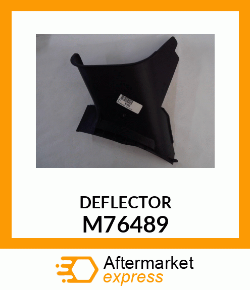 DEFLECTOR, LOWER DISCHARGE *GT* M76489