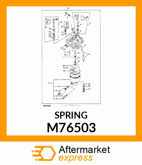 SPRING M76503